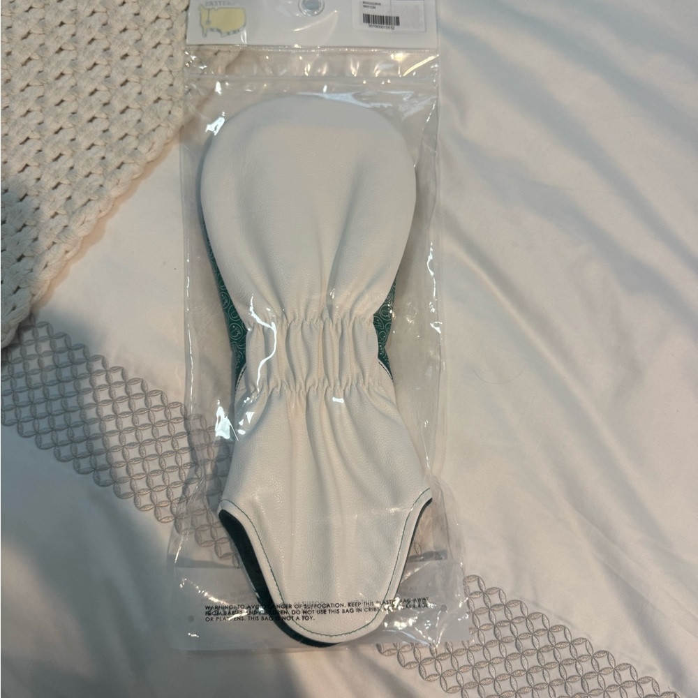 Masters White, Green and Yellow Golf Club Headcover - Picture 2 of 2